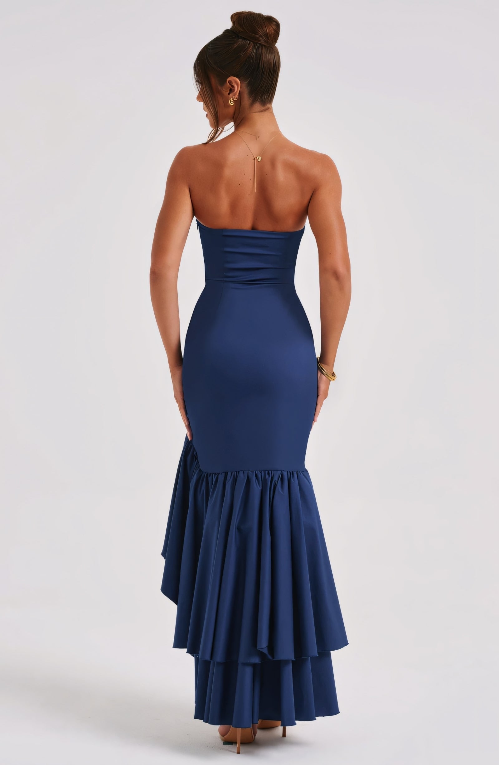 ROSE MAXI DRESS - NAVY