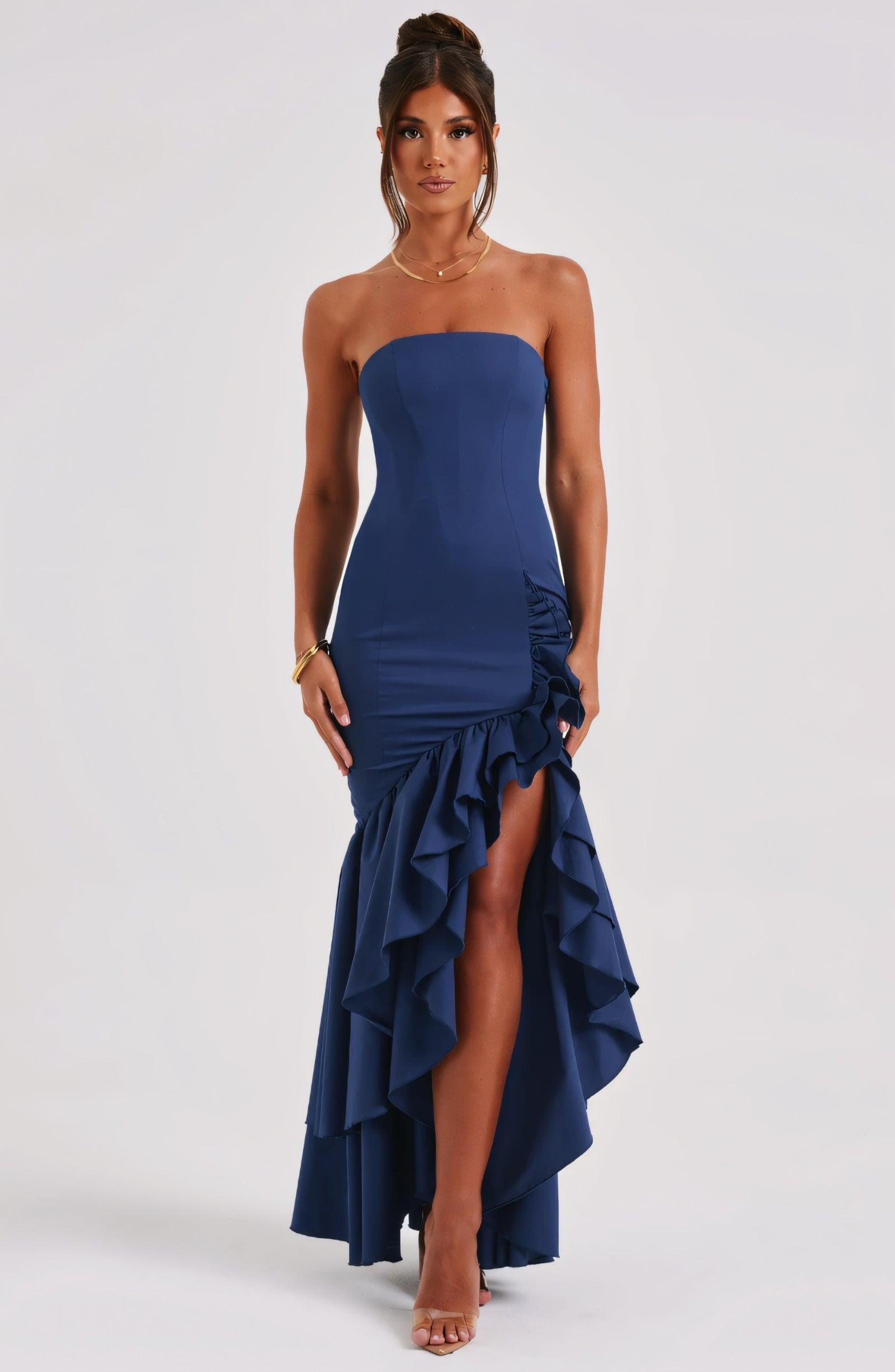 ROSE MAXI DRESS - NAVY