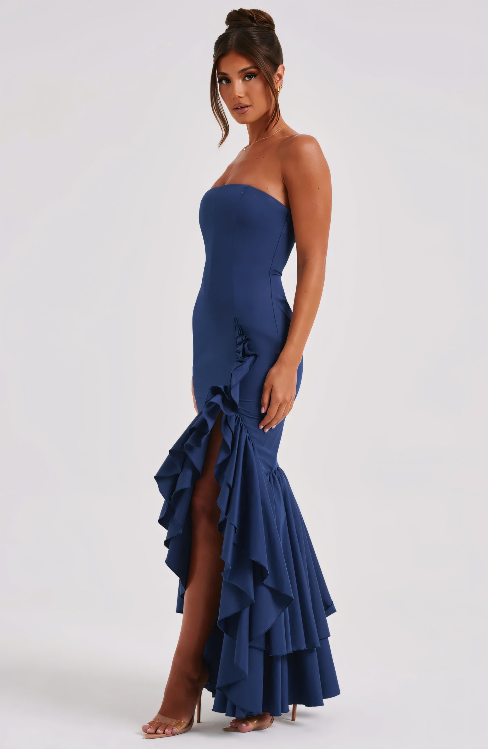 ROSE MAXI DRESS - NAVY