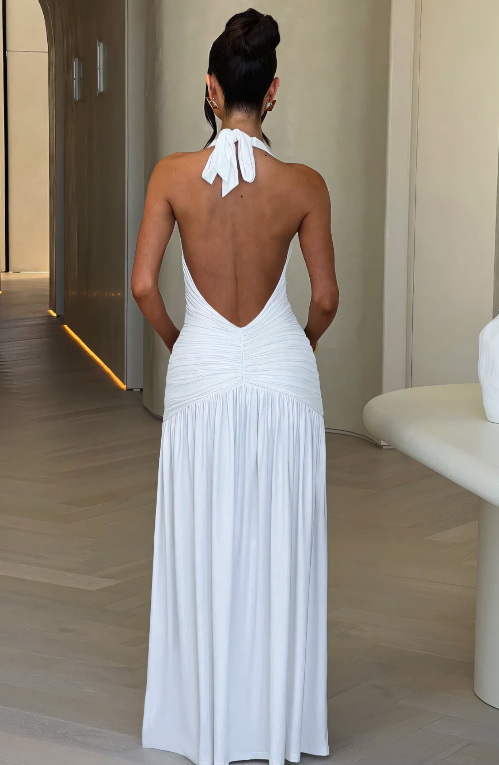 ALEXA MAXI DRESS - WHITE