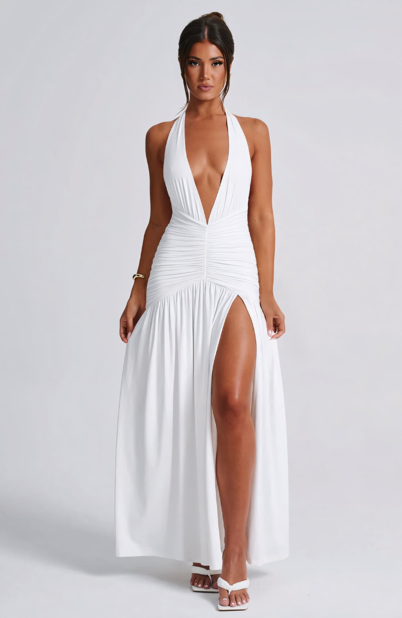 ALEXA MAXI DRESS - WHITE