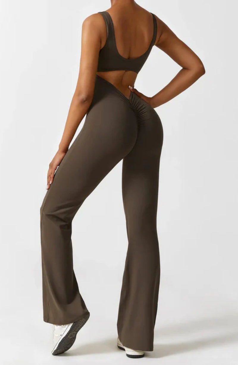 SIERRA JUMPSUIT - BROWN