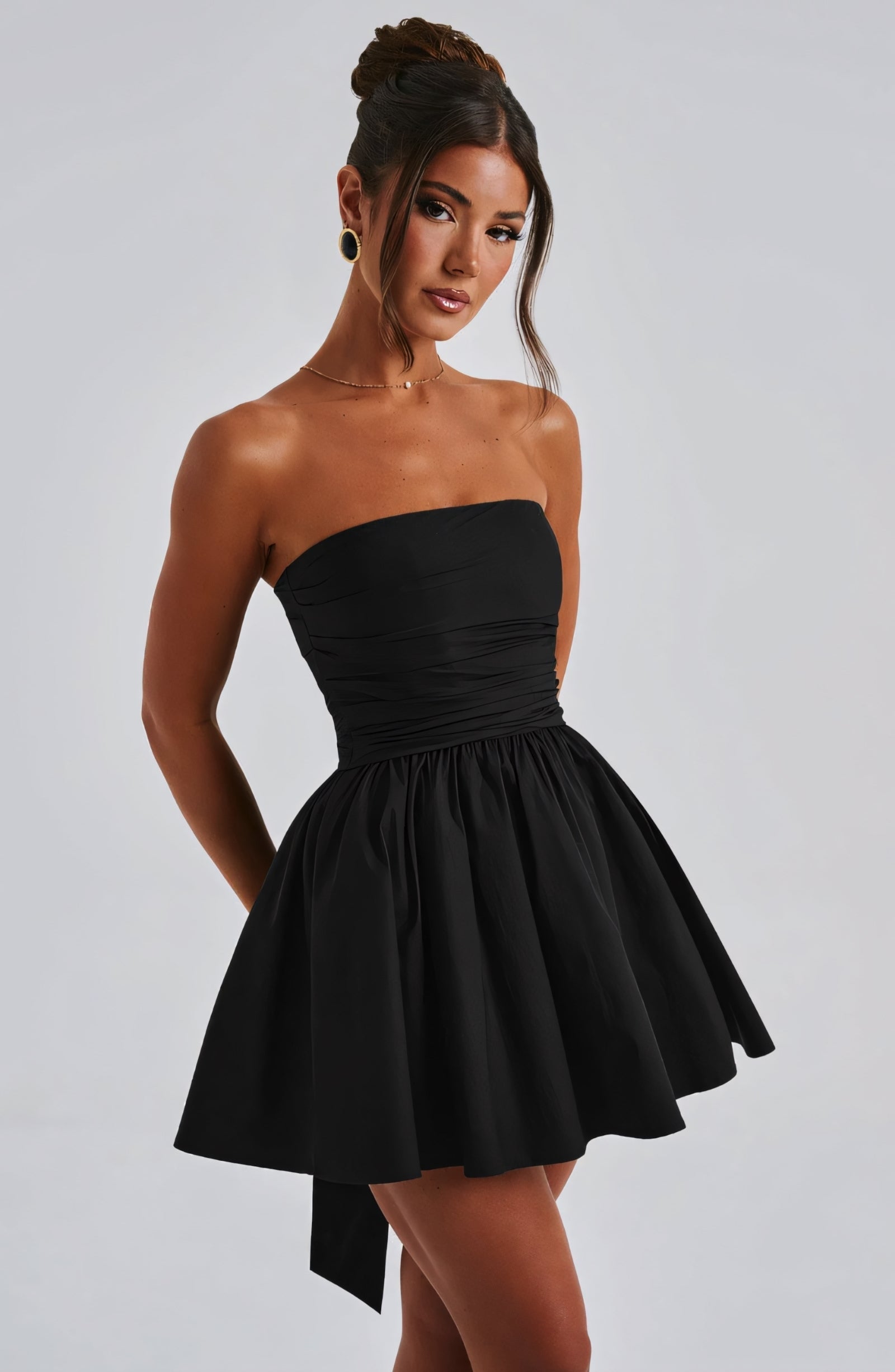 CHARLOT MINI DRESS - BLACK