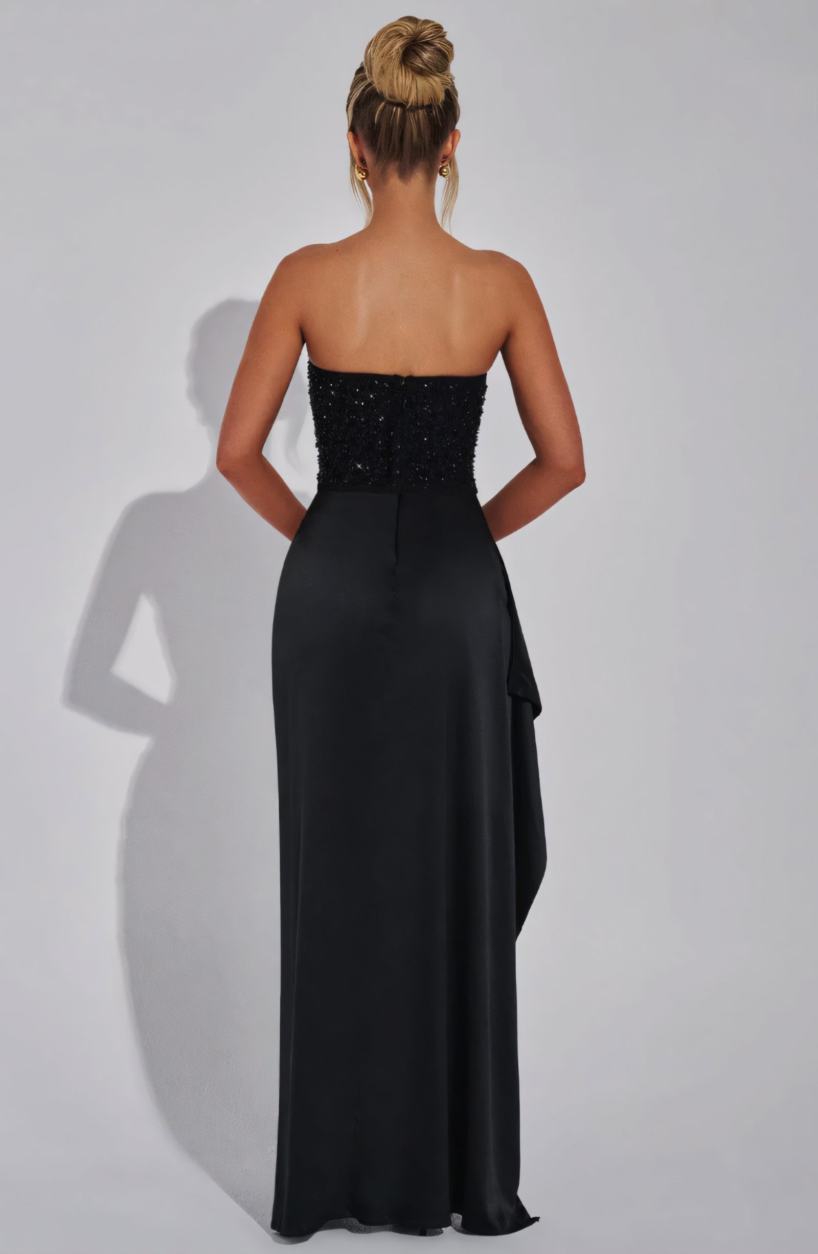 MARRY MAXI DRESS - BLACK