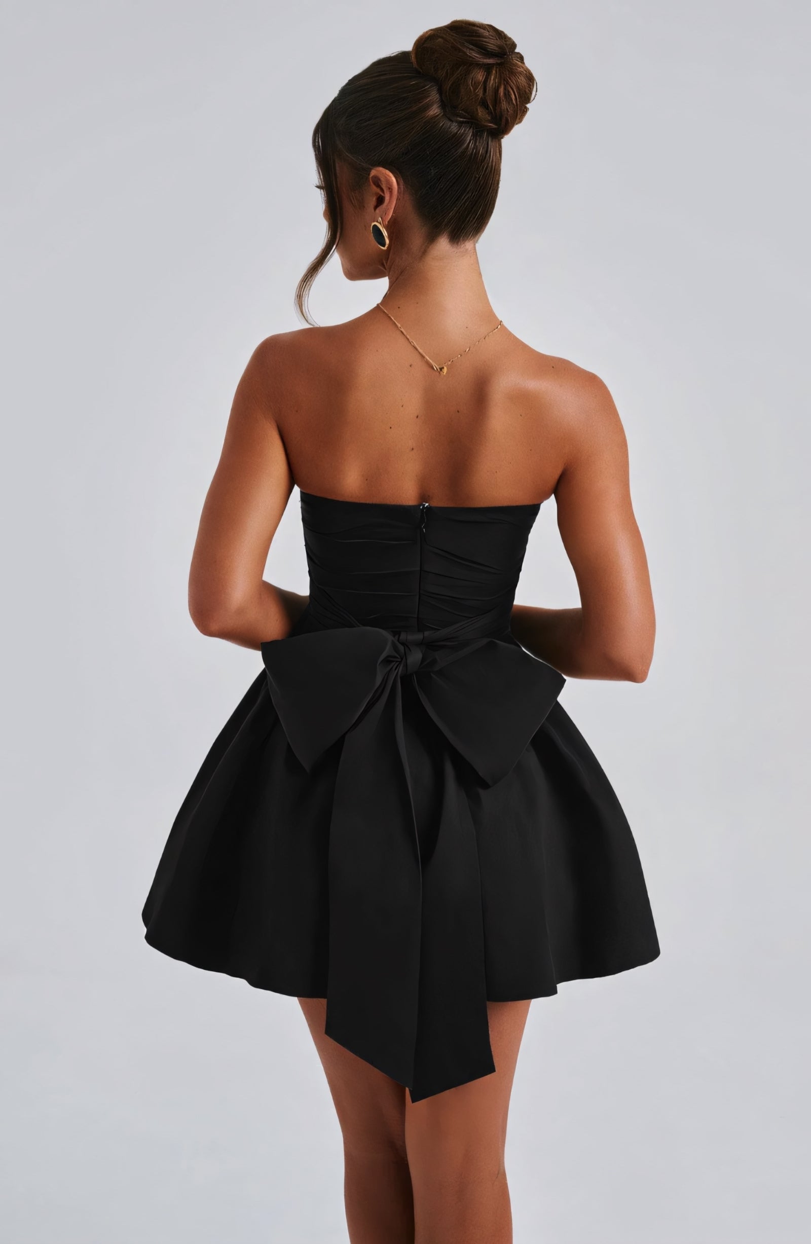 CHARLOT MINI DRESS - BLACK