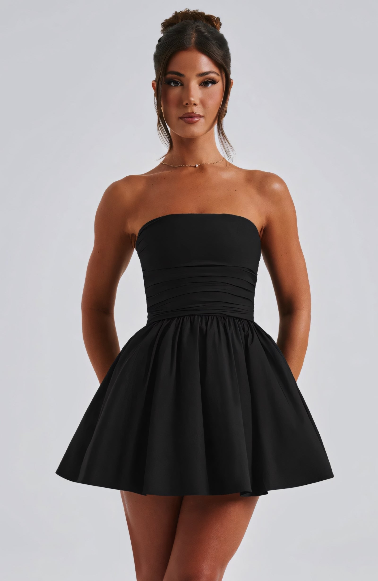 CHARLOT MINI DRESS - BLACK