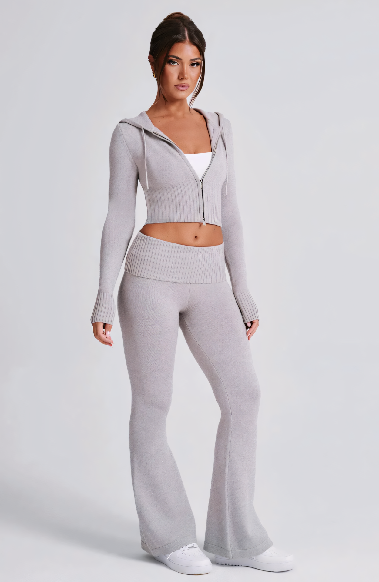 MARA KNIT SET  - WHITE