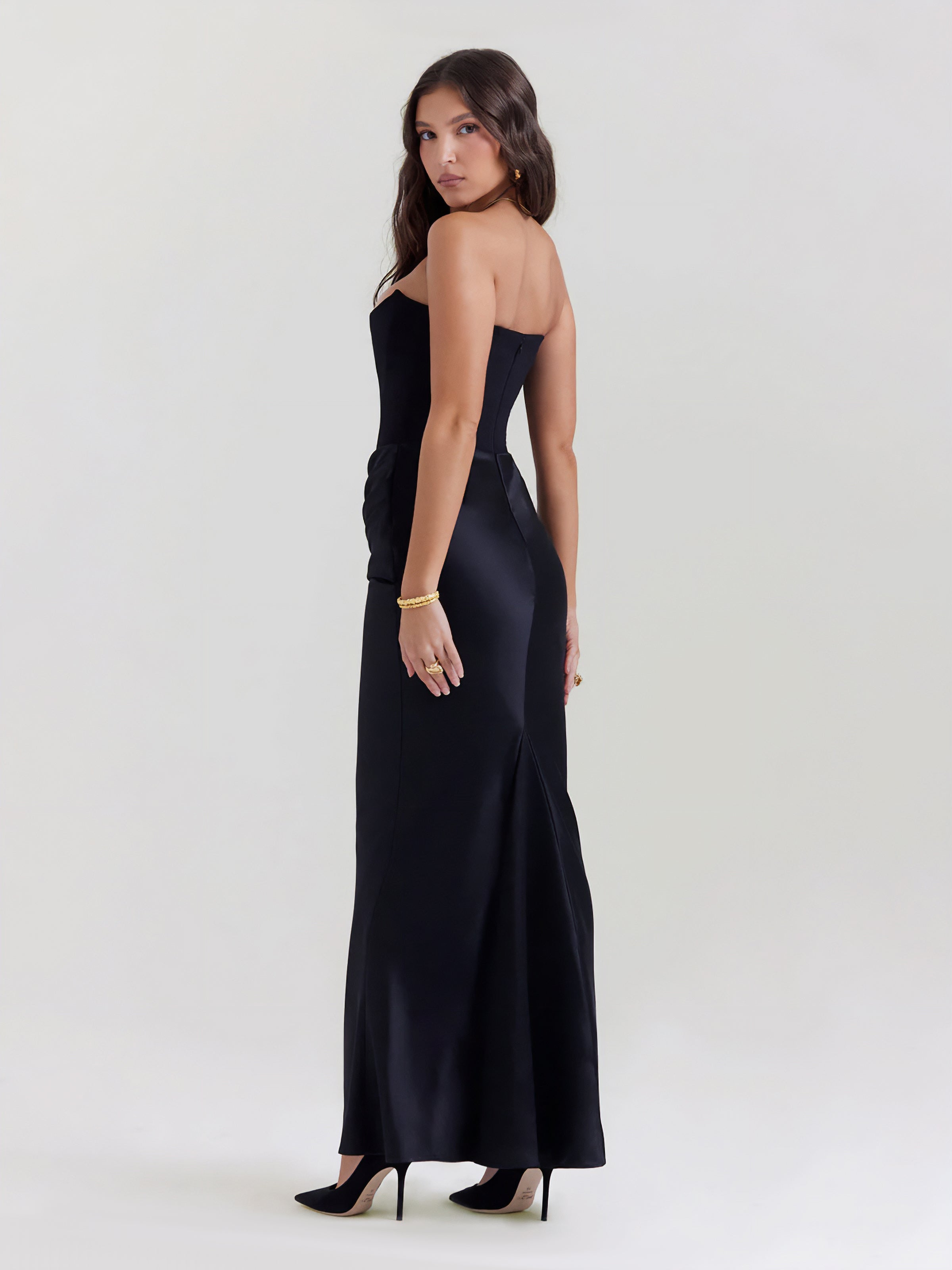 ROSALIND MAXI DRESS - BLACK