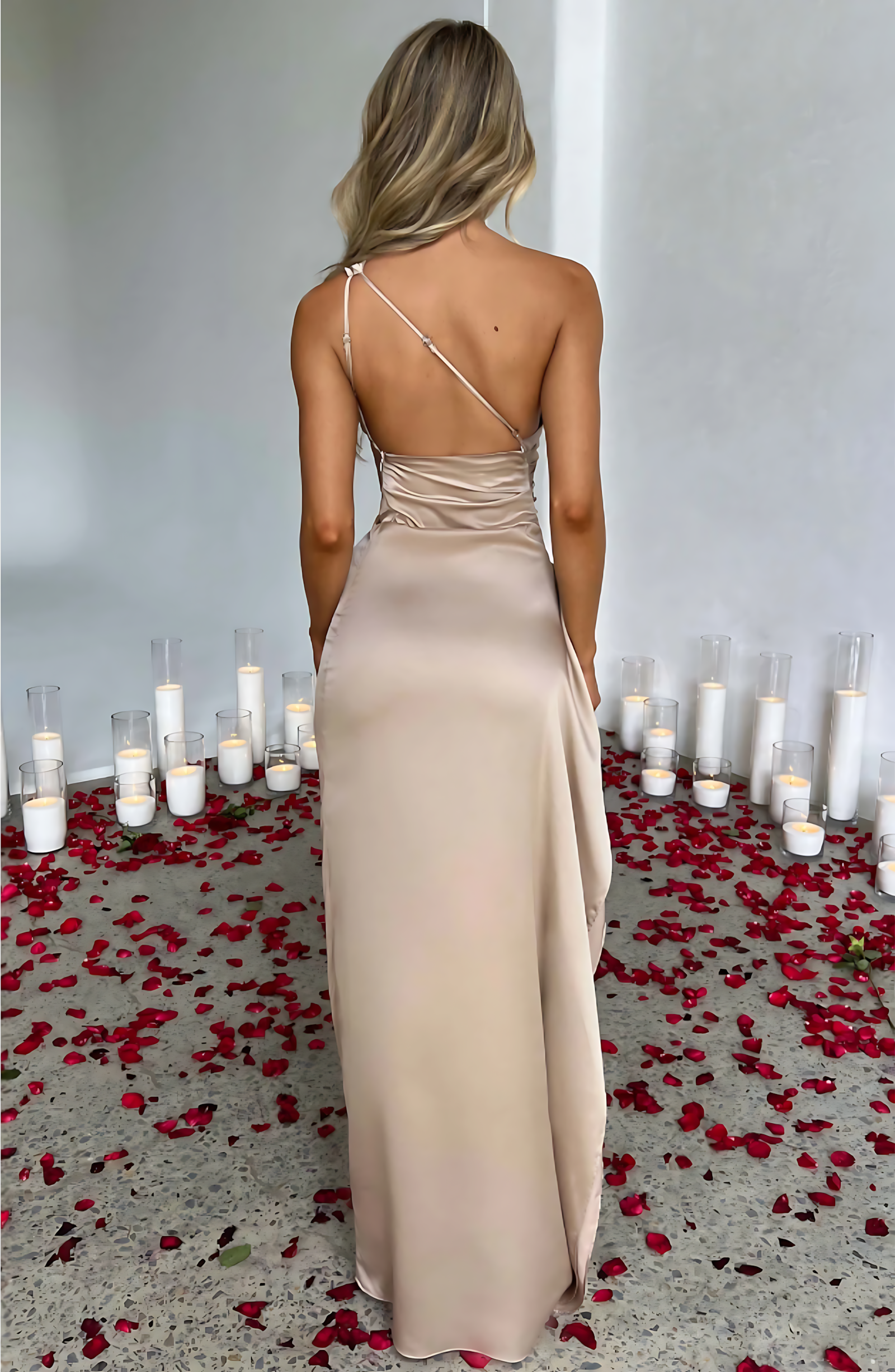 AMARA MAXI DRESS - CHAMPAGNE