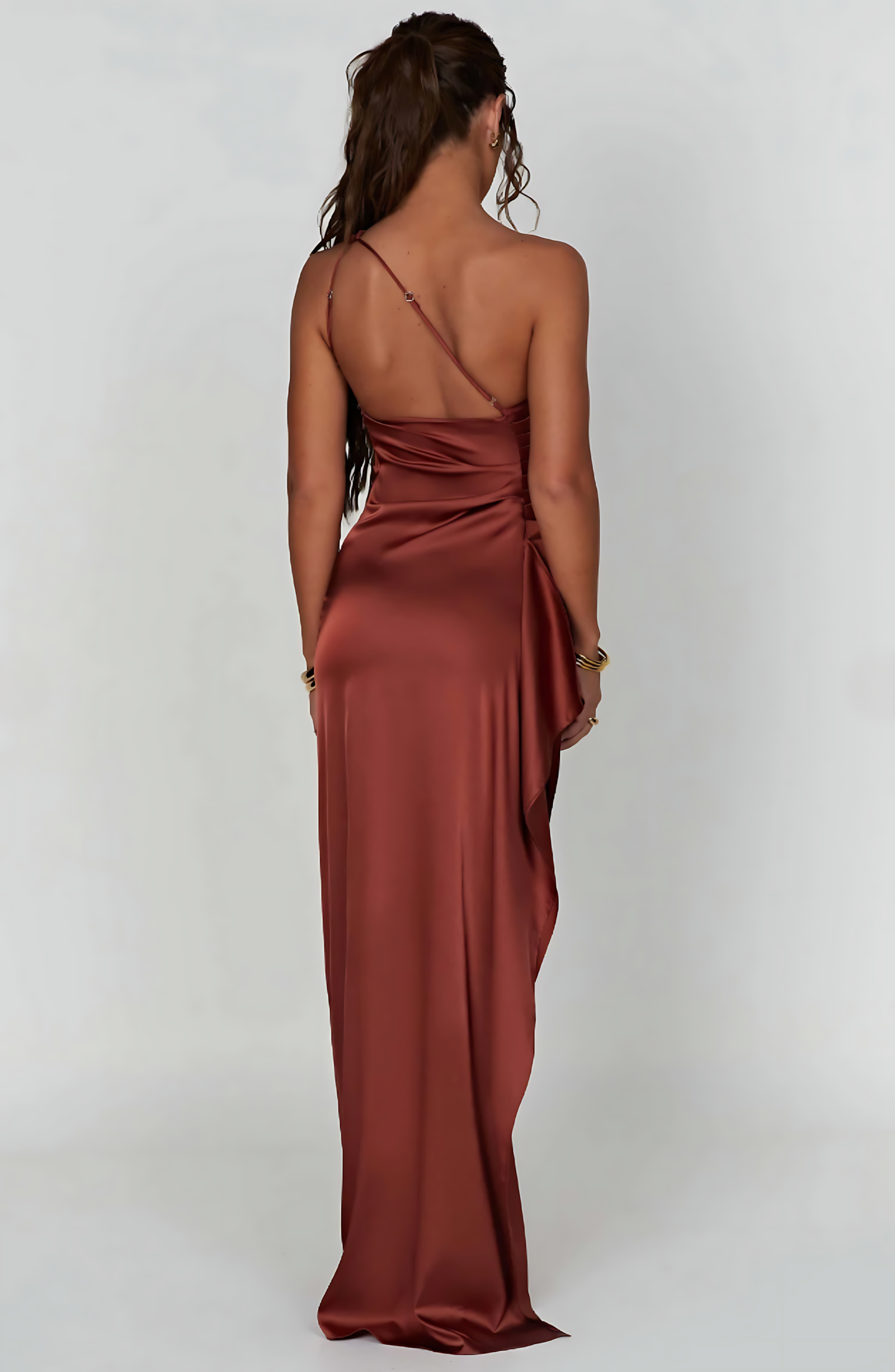 AMARA MAXI DRESS - RUST